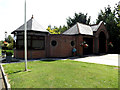 TL8527 : Security Office at Earls Colne Business Park by Geographer