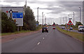 SO8011 : B4008 approaching Junction 12 of M5 by J.Hannan-Briggs