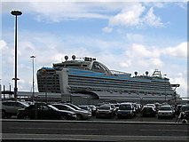 SU4210 : Cruise ship on Ocean Dock by Rudi Winter