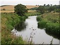 NU2112 : The River Aln south of Alndyke by Graham Robson
