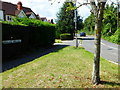 Looking into Holybrook Crescent from the east