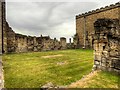 SK9771 : Bishops' Palace Remains, Lincoln by David Dixon