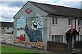 The Martin Luther mural on the Lower Shankill