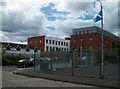 The side entrance to the Shankill Wellbeing and Treatment Centre