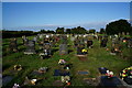 SE5424 : The graveyard at St Edmund's Church by Ian S