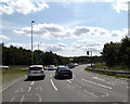 TM1242 : Copdock Interchange Roundabout by Geographer
