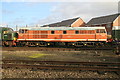 Preserved diesel locomotive - Loughborough