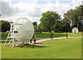SJ7971 : The Whispering Dishes at Jodrell Bank by Jeff Buck