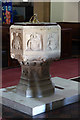 St John the Baptist, Isleworth - Font