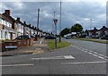 Junction of Elmcroft Avenue and the A563