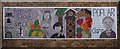TQ3781 : Mosaic panel, Bygrove Primary School by Jim Osley