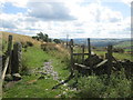 Stile north of Near Slack Farm