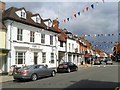 Alcester High Street With H.S.B.C. Bank