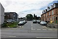 New entrance to the car park