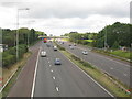 M6 at the Charnock Richard Service area