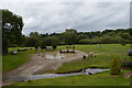 Somerford Park Horse Trials: cross-country water complex