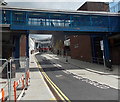 Enclosed footbridge over The Rhiw, Bridgend