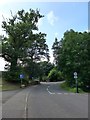 Approaching the junction of Turretbank Road and Oakbank Place