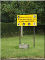 TM3195 : Station 146 Seething sign by Geographer
