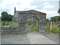 Gateway to Llangeler churchyard