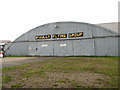 Blister hangar on Little Snoring Airfield