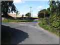 Ballyhosset Road at its junction with Tullynaskeagh Road