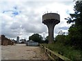 Water tower and industrial units