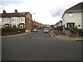 Rokesely Avenue at the junction of Middle Lane