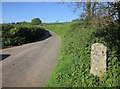 Boundary stone near Jericho