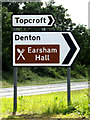 TM3289 : Roadsigns on Hall Road by Geographer