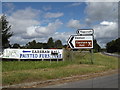 TM3289 : Signs on Hall Road by Geographer