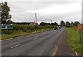 Towards a T junction in the north of Malmesbury