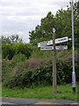 Fingerpost, Mark Lane/Tuxford Road, East Markham