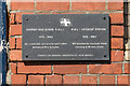SN5882 : Plaque on The Old Lifeboat House by Ian Capper