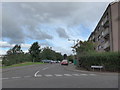 Looking from McOwan Avenue into Murrayfield Loan