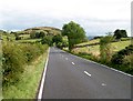 A straight section of the Bann Road north-west of the 