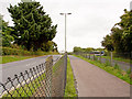 This bus route and cycle path would have once carried the Great Western Railway