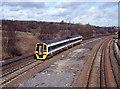 Passenger train at Codnor Park - 1995