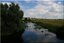 SP8763 : River Nene downstream of Hardwater Road by Christopher Hilton