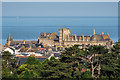 West from the National Library of Wales