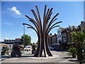 Sculpture in High Street, Stratford