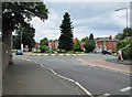 Roundabout on the A451 road, Stourbridge