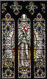 TQ7237 : Stained glass window, St Mary's church, Goudhurst by Julian P Guffogg