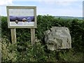 Interpretation Board on Mynydd y Garreg