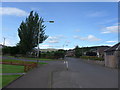 Approaching the junction of Sauchie Road and Sauchie Place