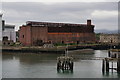O2033 : Disused buildings, Dublin Port by Ian S