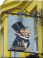 Sign for The Gladstone, Lewes Road / Gladstone Place, BN2