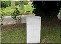 War grave in church yard of St Laurence