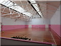 TQ0471 : Inside the Leacroft Centre - former Drill Hall by John S Turner