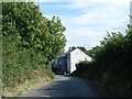 Lane approaching Burry Farm